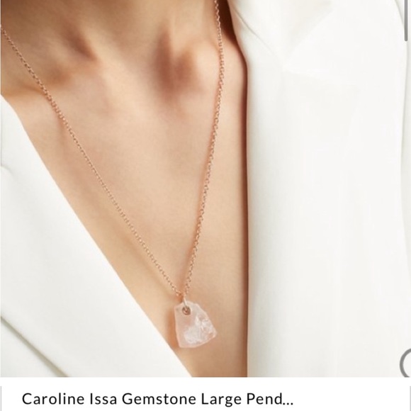 MONICA VINADER Jewelry - Monica Vinader Rose Quartz Necklace